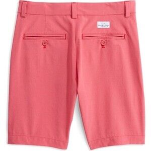Vineyard Vines Boy's Performance Breaker Shorts Sz 16 Sailors Red